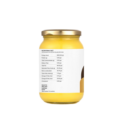 Farmasty Buffalo Pure Ghee (500ml)